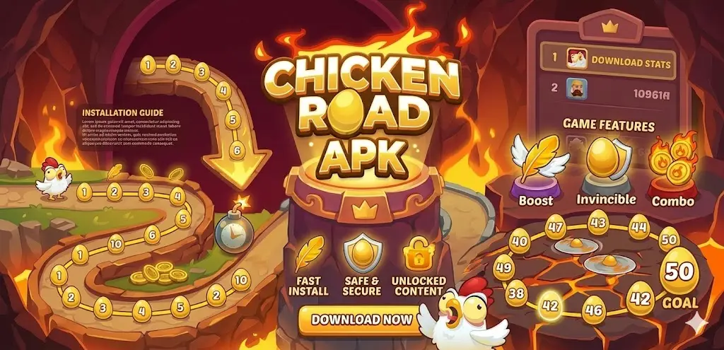 Chicken Road alkalmazás és APK letöltés